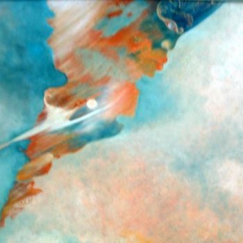 Painting titled "Esprit de l’air" by Elfi, Original Artwork
