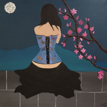 Collages titled "Méditation" by Ellie Crétois, Original Artwork
