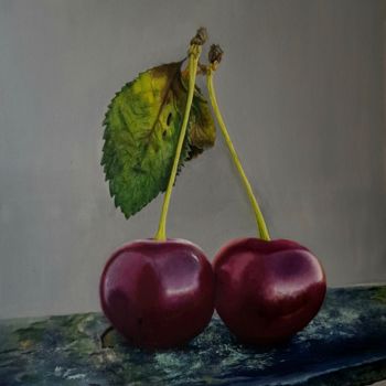 Pintura titulada "Closeness" por Mirela, Obra de arte original, Oleo Montado en Bastidor de camilla de madera
