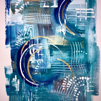 Painting titled "1-01 Untitled/Acryl…" by Eliana Martínez, Original Artwork, Acrylic