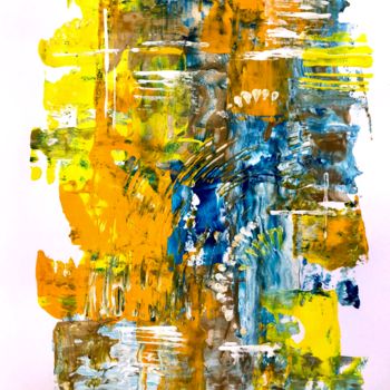 Painting titled "1-10 Untitled/Acryl…" by Eliana Martínez, Original Artwork, Acrylic