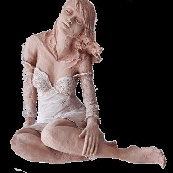 雕塑 标题为“Une Petite Robe Org…” 由Eliane Cartier, 原创艺术品, 兵马俑