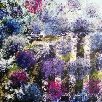 Pintura intitulada "Hydrangea Flowers i…" por Eliane Ellie, Obras de arte originais, Acrílico
