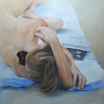 Malerei mit dem Titel "ELIANE MARQUE - Ass…" von Eliane Marque, Original-Kunstwerk, Pastell