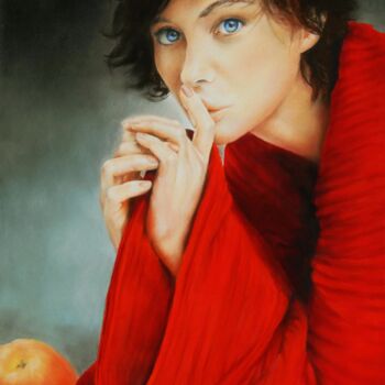 Картина под названием "ELIANE  MARQUE  -…" - Eliane Marque, Подлинное произведение искусства, Пастель