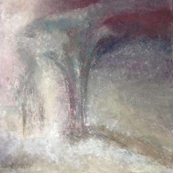 Peinture intitulée "Changement de saiso…" par Eliane Ypersiel, Œuvre d'art originale, Huile Monté sur Châssis en bois