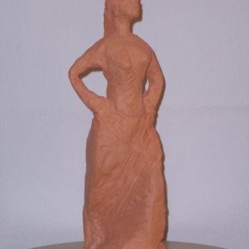 Skulptur mit dem Titel "Liberté" von Eliane Lebrun, Original-Kunstwerk