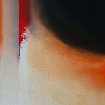 Картина под названием "Beginning" - Elif Yaman, Подлинное произведение искусства, Акрил Установлен на Деревянная рама для но…