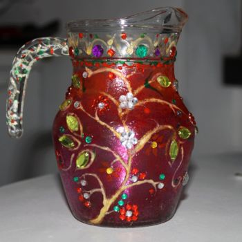 Sculpture titled "The little jug" by Elif Art, Original Artwork