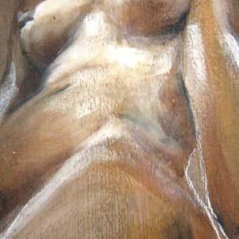 Pintura titulada "planche de nu 2" por Eligriv Tempfoli, Obra de arte original