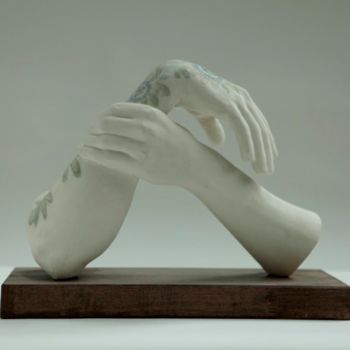 Sculpture titled "Androbotanico série…" by Eligriv Tempfoli, Original Artwork