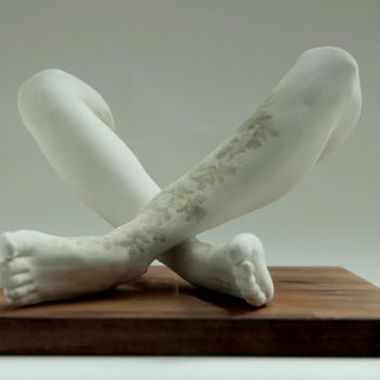 Sculpture intitulée "Androbotanico série…" par Eligriv Tempfoli, Œuvre d'art originale