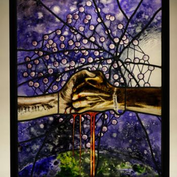 Artcraft titled ""Blood Law II - Kno…" by Eligriv Tempfoli, Original Artwork