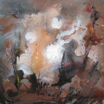 Peinture intitulée "Acrylique sur Toile" par Elisabeth Lunel, Œuvre d'art originale, Acrylique