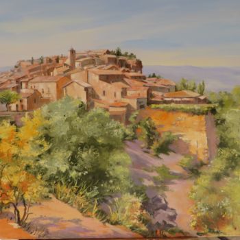 Painting titled "roussillon.jpg" by Eline, Original Artwork, Oil