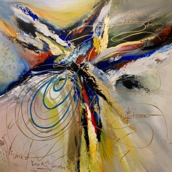 Painting titled "Star ⭐️" by Elionore Bayram, Original Artwork, Acrylic