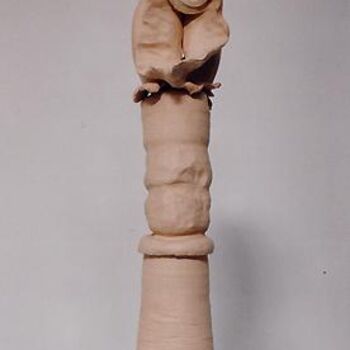 雕塑 标题为“Lambi 2” 由Elisa Albert, 原创艺术品, 陶瓷