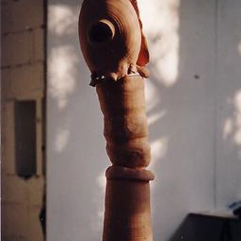 Sculpture intitulée "Lambi 3" par Elisa Albert, Œuvre d'art originale, Céramique