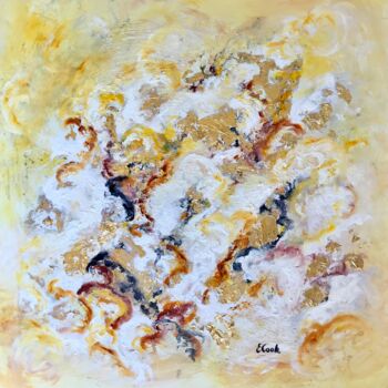 Painting titled "When Embers Turn to…" by Elisa Cook, Original Artwork, Oil