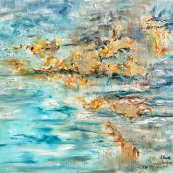 Pintura titulada "Murmurs of Gold and…" por Elisa Cook, Obra de arte original, Oleo