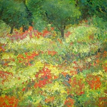 Painting titled "Jolis coquelicots" by Elisa Cook, Original Artwork, Other