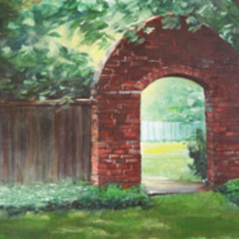 "Garden Arch" başlıklı Tablo Elisabet Stacy-Hurley tarafından, Orijinal sanat