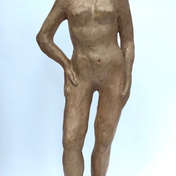 Sculpture intitulée "La pose" par Elisabeth Aloccio, Œuvre d'art originale