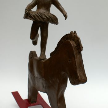 Sculpture titled "Ecuyère" by Elisabeth Aloccio, Original Artwork