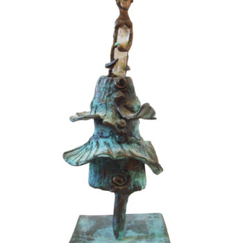 Rzeźba zatytułowany „Porte broche 2” autorstwa Elisabeth Brainos, Oryginalna praca, Brąz