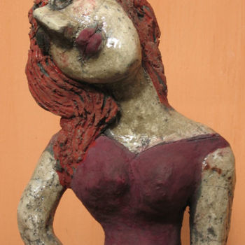 Sculpture titled "oui mais debutante…" by Elisabeth Brainos, Original Artwork