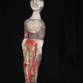 "idole6" başlıklı Heykel Elisabeth Brainos tarafından, Orijinal sanat, Terracotta