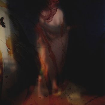 Photographie intitulée "buste nu" par Elisabeth Brainos, Œuvre d'art originale