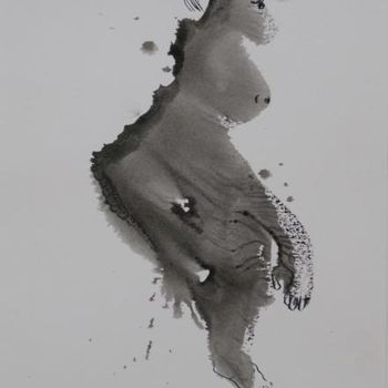 Рисунок под названием "sans titre" - Elisabeth Brainos, Подлинное произведение искусства