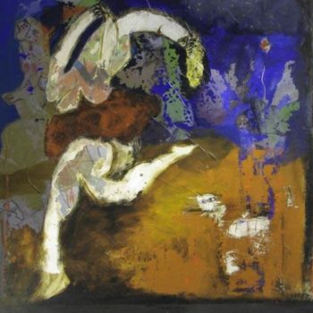 Arte digital titulada "la danseuse et le c…" por Elisabeth Brainos, Obra de arte original