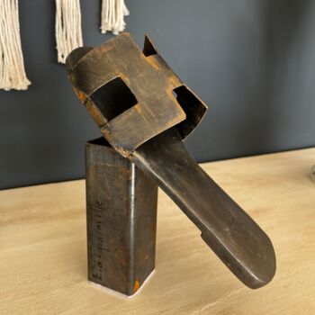 "Sandale Hermès bron…" başlıklı Heykel Elisabeth D'Equainville tarafından, Orijinal sanat, Rezine