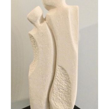 Rzeźba zatytułowany „Te quiero” autorstwa Elisabeth Dinardo, Oryginalna praca, Kamień