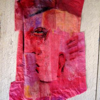 Pintura titulada "visages" por Elisabeth Durandin, Obra de arte original, Acrílico