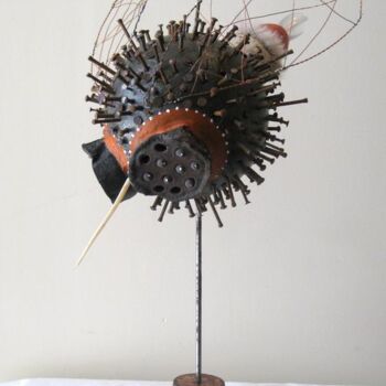 Sculpture intitulée ""La mouche" NOUVEAU…" par Elisabeth Faucheur, Œuvre d'art originale