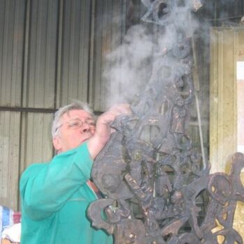 "Place à la magie de…" başlıklı Heykel Elisabeth Faucheur tarafından, Orijinal sanat