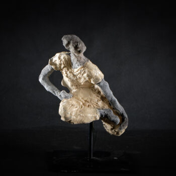 Rzeźba zatytułowany „Nuances XXII f” autorstwa Elisabeth Halloo Joye, Oryginalna praca, Ceramika