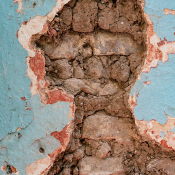 Fotografia zatytułowany „Creux de mur.jpg” autorstwa Elisabeth Laplante, Oryginalna praca, Fotografia cyfrowa