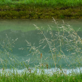 Fotografia intitolato "raies d'eau.jpg" da Elisabeth Laplante, Opera d'arte originale, Fotografia digitale