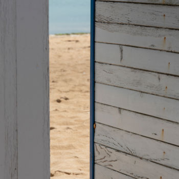 Photographie intitulée "entre deux, mer.jpg" par Elisabeth Laplante, Œuvre d'art originale, Photographie numérique