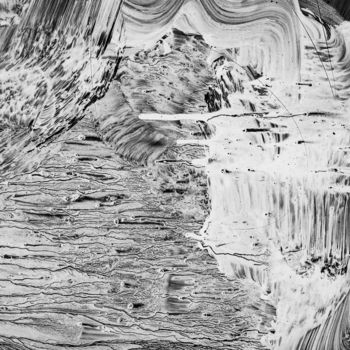 Photographie intitulée "vague blanche.jpg" par Elisabeth Laplante, Œuvre d'art originale, Photographie numérique