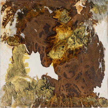Картина под названием "collage 5" - Elisabeth Laplante, Подлинное произведение искусства, Чернила