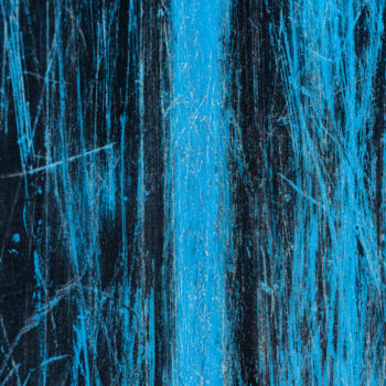 Photographie intitulée "usure du bleu.jpg" par Elisabeth Laplante, Œuvre d'art originale, Photographie numérique
