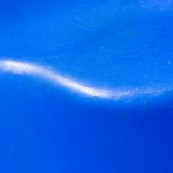 Fotografia intitulada "vague bleue.jpg" por Elisabeth Laplante, Obras de arte originais, Fotografia digital