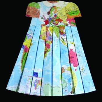 Design titled "World_dress" by Elisabeth Lecourt, Original Artwork