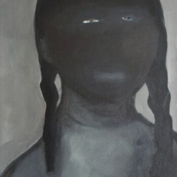 Peinture intitulée "Aretha" par Elisabeth Lecourt, Œuvre d'art originale