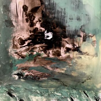 Pintura titulada "Série Impermanence…" por Elisabeth Mounic, Obra de arte original, Tinta